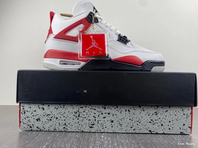 Kick Theory Red Cement 4 Air DH6927-161 Jordan 0708